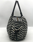 Kate Spade Classic Striped Nylon Stevie Baby Bag