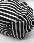 Kate Spade Classic Striped Nylon Stevie Baby Bag