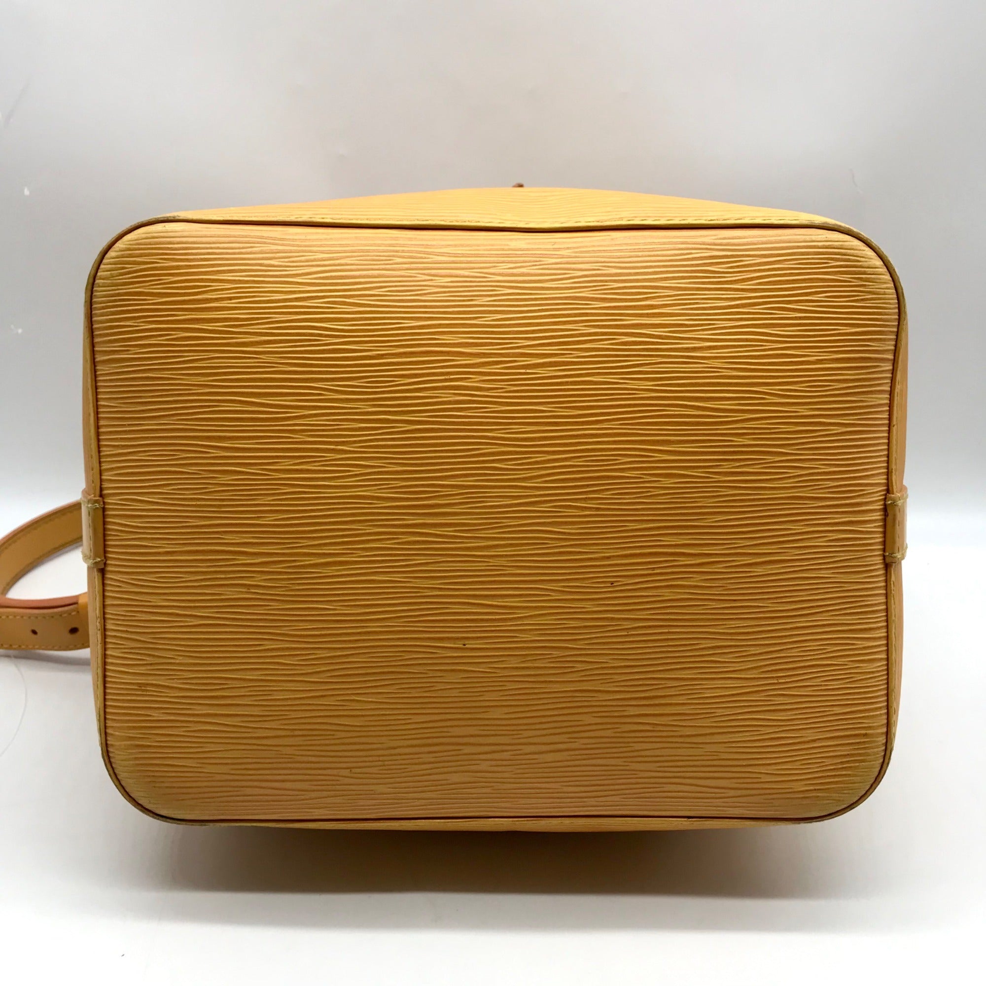Louis Vuitton Yellow Epi Leather Vintage Petit Noé Shoulder Bag