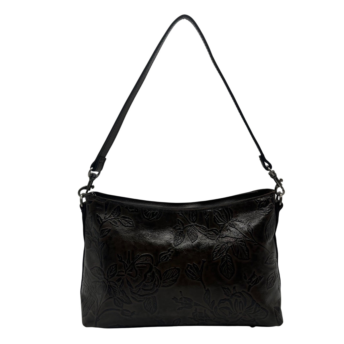Patricia Nash  Betta Brown Leather Crossbody Bag