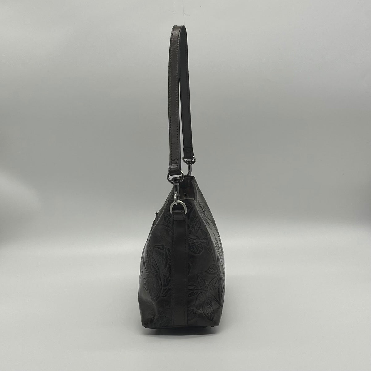 Patricia Nash  Betta Brown Leather Crossbody Bag