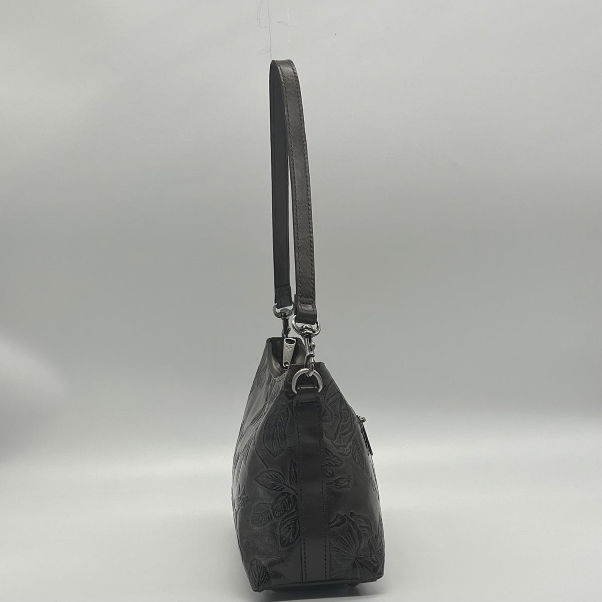 Patricia Nash  Betta Brown Leather Crossbody Bag