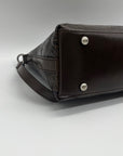 Patricia Nash  Betta Brown Leather Crossbody Bag