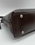 Patricia Nash  Betta Brown Leather Crossbody Bag