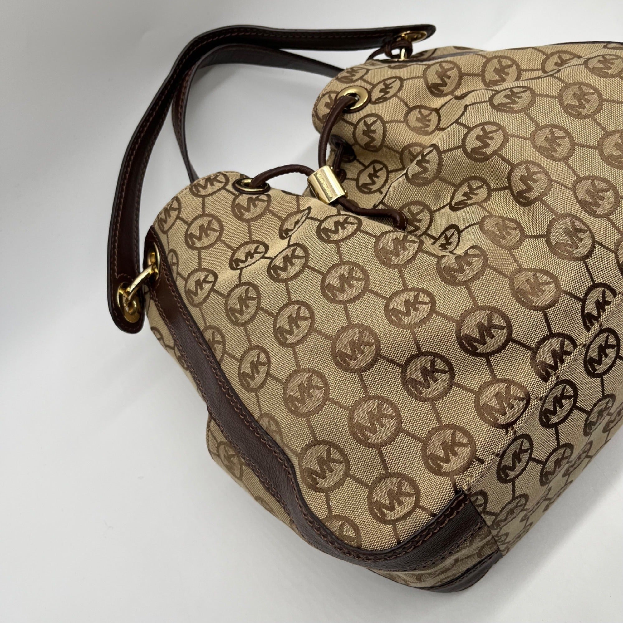 Michael Kors Jet Set Drawstring Shoulder Bag