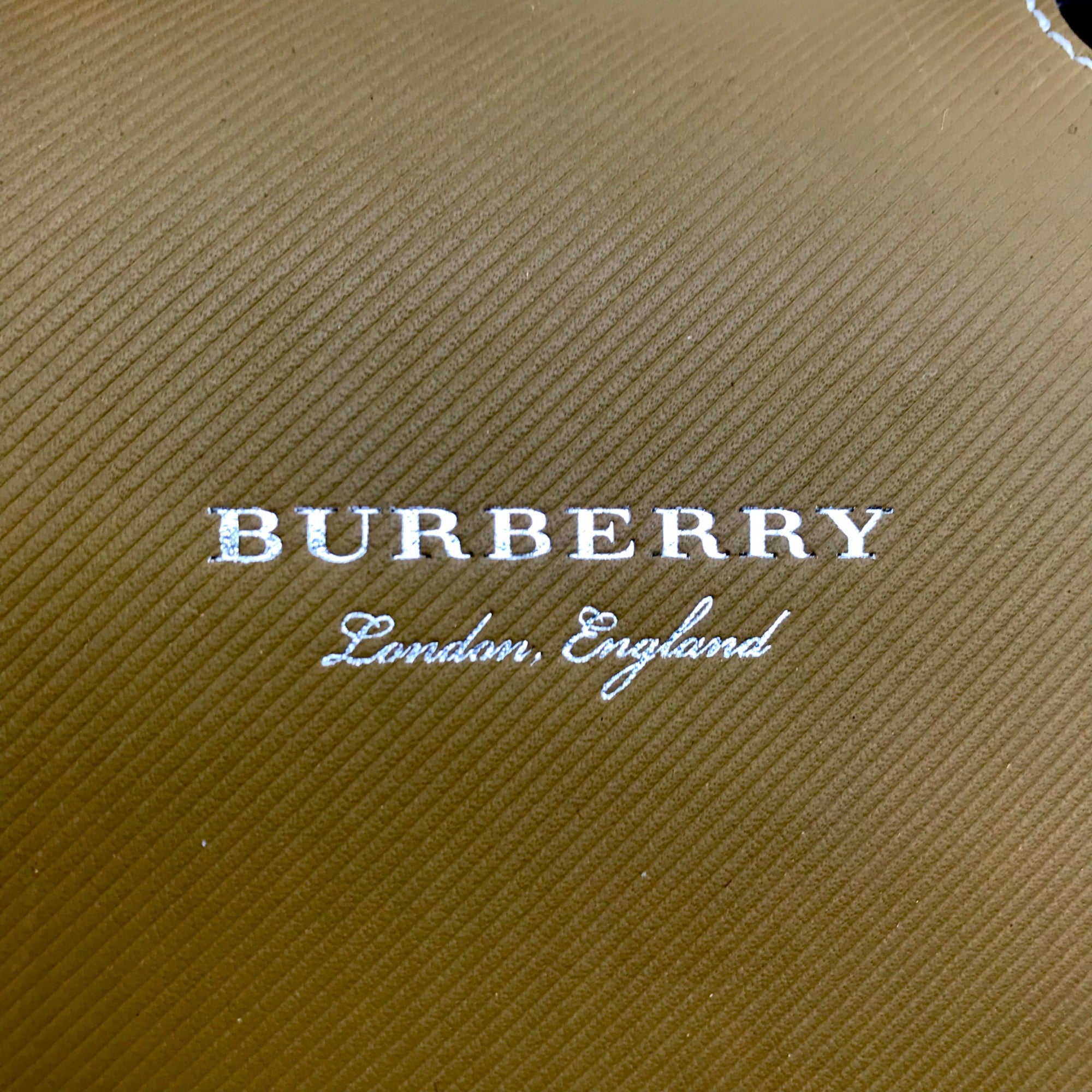 Burberry Beige Leather DK88 Top Handle Crossbody Bag