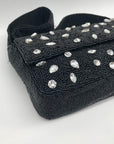 On 34th Black Beaded Shoulder Bag