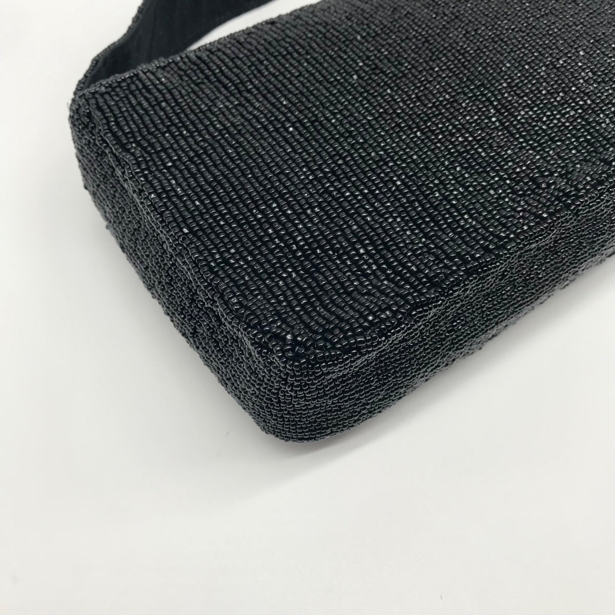 On 34th Black Beaded Shoulder Bag