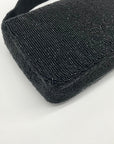 On 34th Black Beaded Shoulder Bag