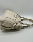 Coach White Soho Leather Satchel
