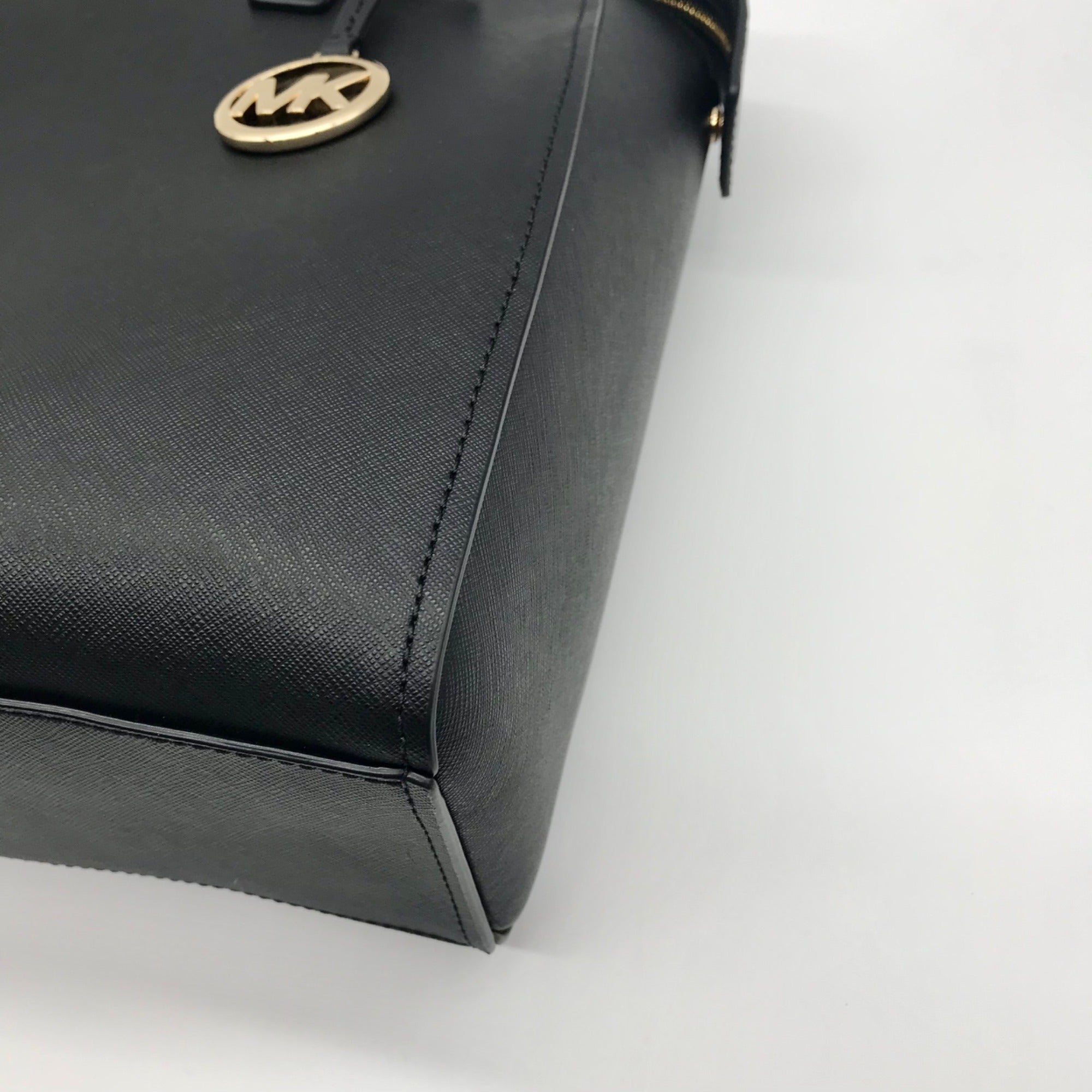 Michael Kors Black Saffiano Leather Large Tote