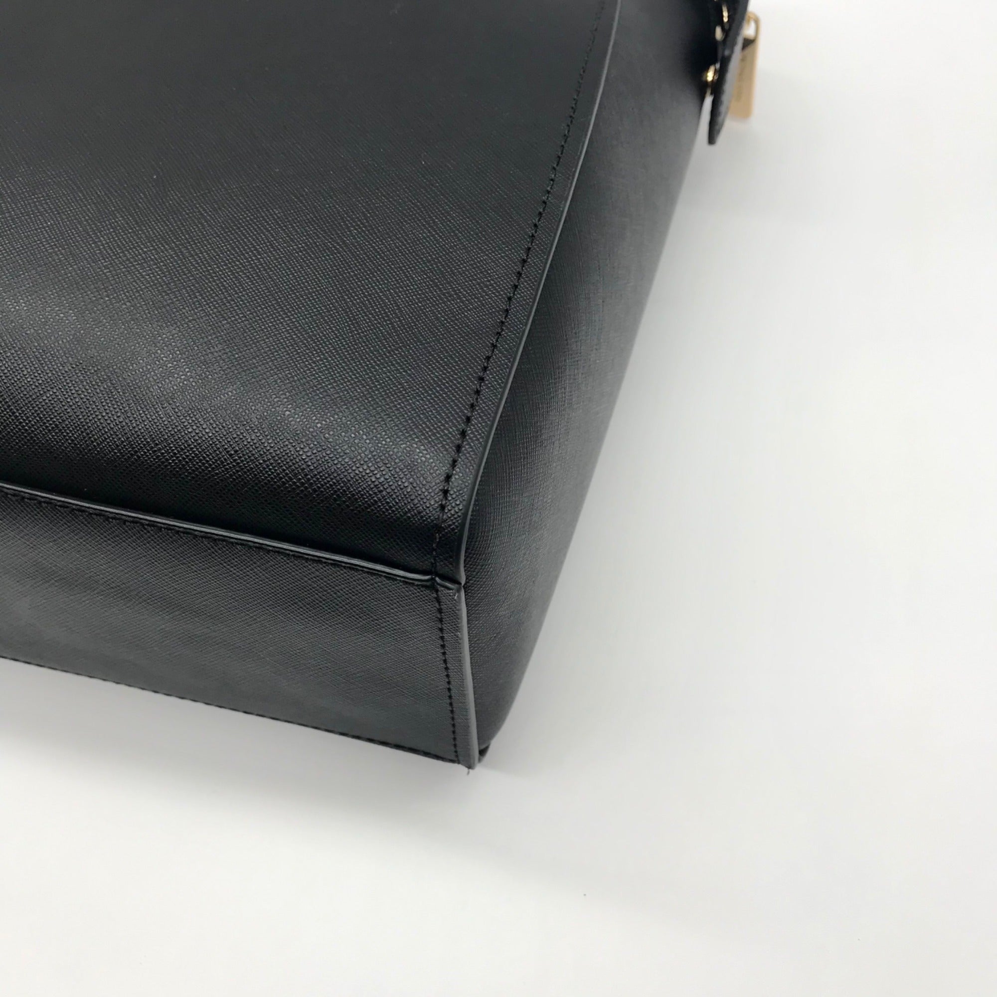 Michael Kors Black Saffiano Leather Large Tote