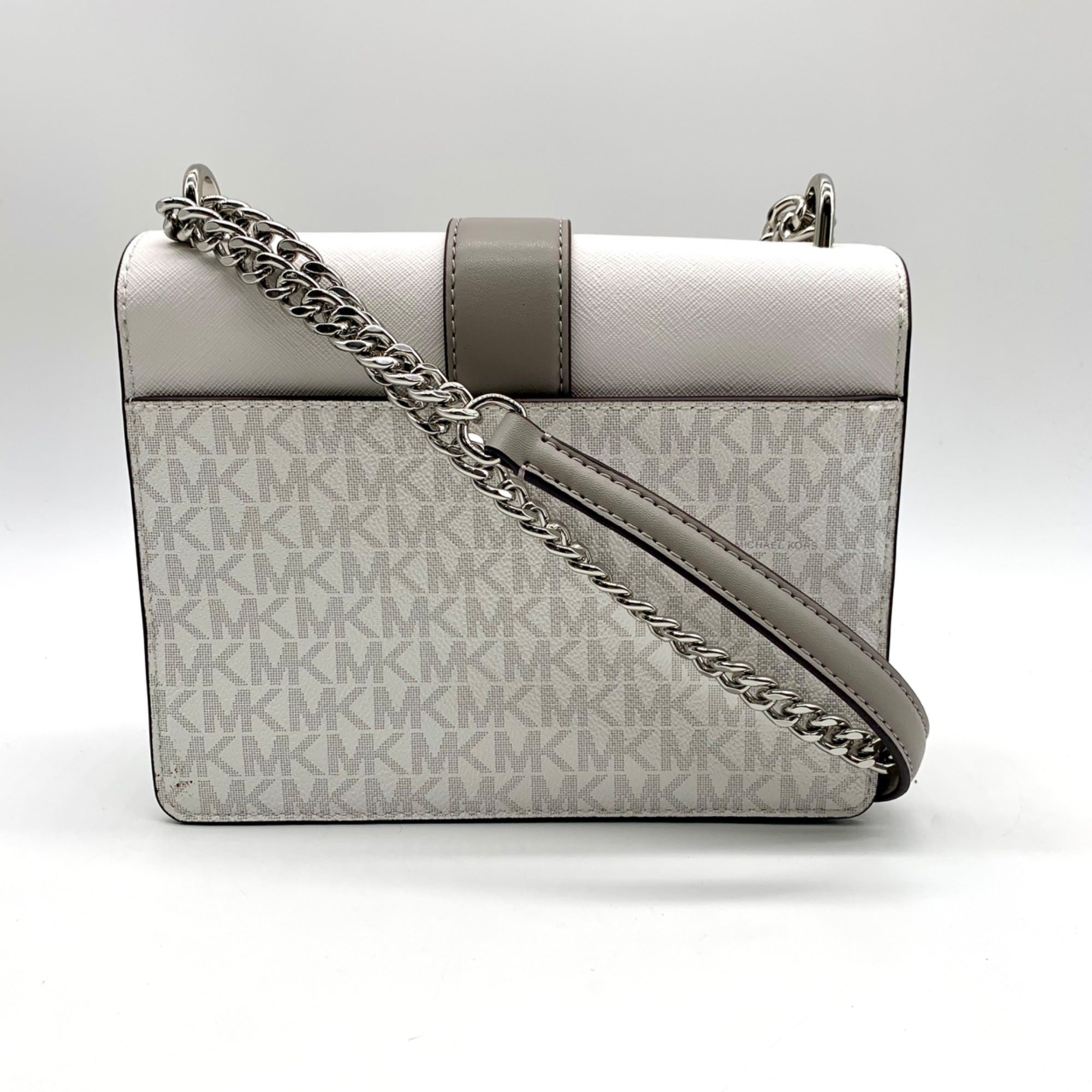 Michael Kors Greenwich Color-Block Coated Canvas Crossbody Bag