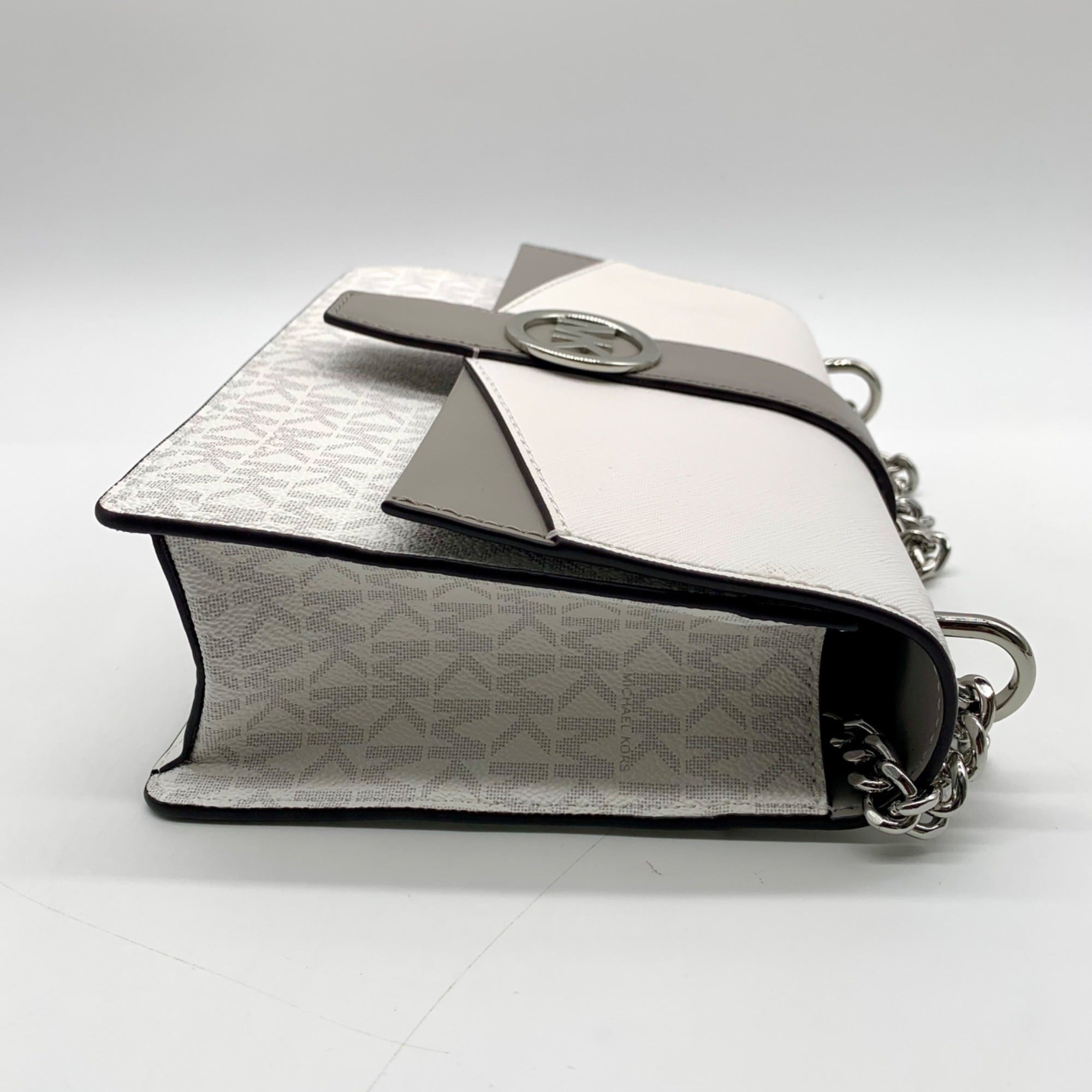 Michael Kors Greenwich Color-Block Coated Canvas Crossbody Bag