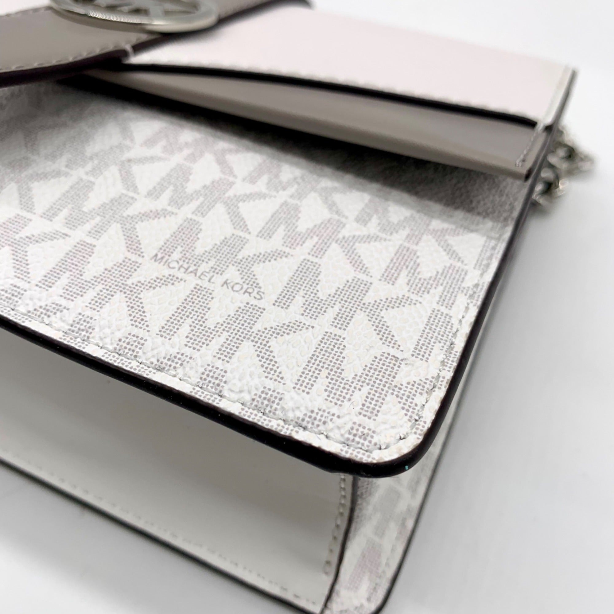 Michael Kors Greenwich Color-Block Coated Canvas Crossbody Bag