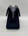 Kate Spade Blue Medium Saffiano Leather Satchel Bag