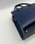 Kate Spade Blue Medium Saffiano Leather Satchel Bag