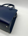 Kate Spade Blue Medium Saffiano Leather Satchel Bag