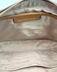 Michael Kors Tan Saffiano Leather Jet Set East West Crossbody Bag