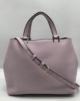 Kate Spade Purple Pebbled Leather Gwyn Pershing Street Convertible Satchel Bag