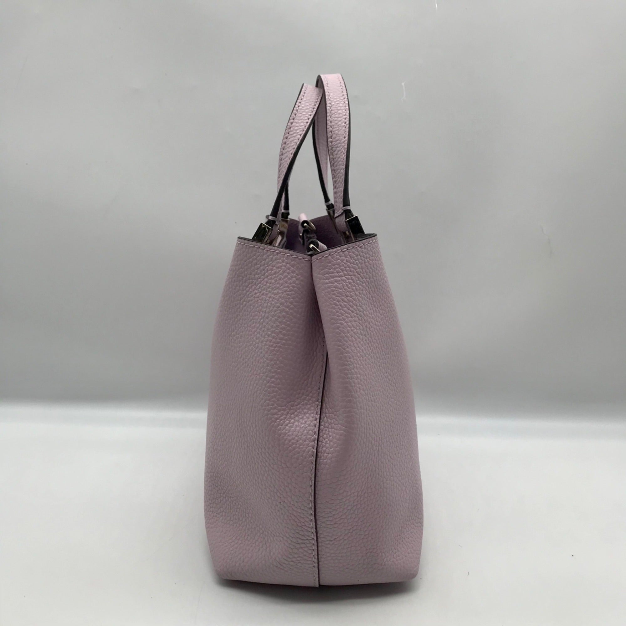 Kate Spade Purple Pebbled Leather Gwyn Pershing Street Convertible Satchel Bag