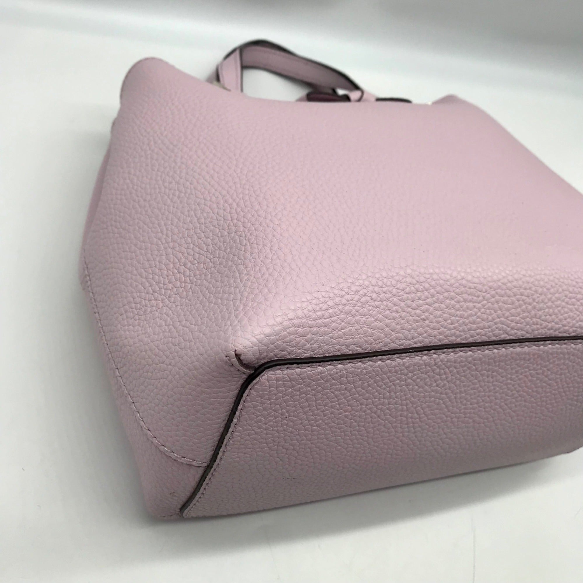 Kate Spade Purple Pebbled Leather Gwyn Pershing Street Convertible Satchel Bag