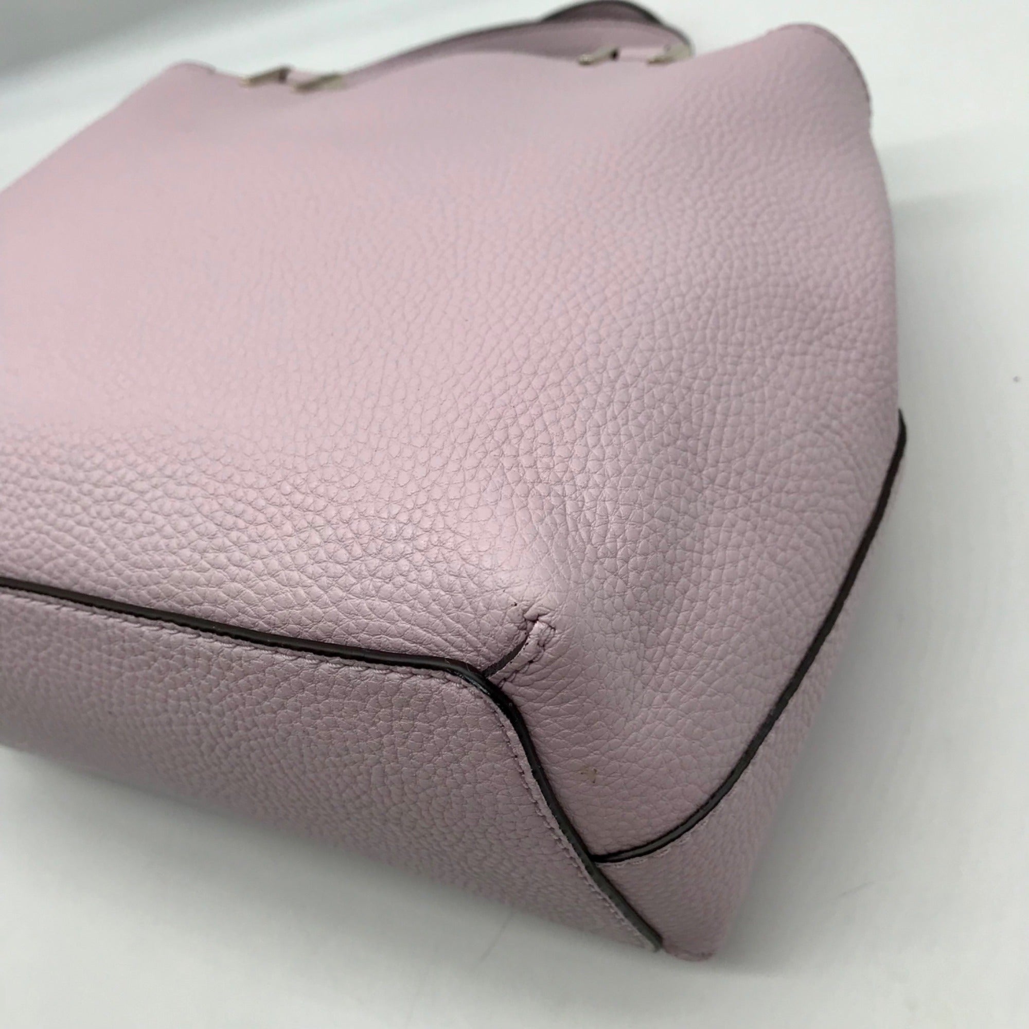 Kate Spade Purple Pebbled Leather Gwyn Pershing Street Convertible Satchel Bag