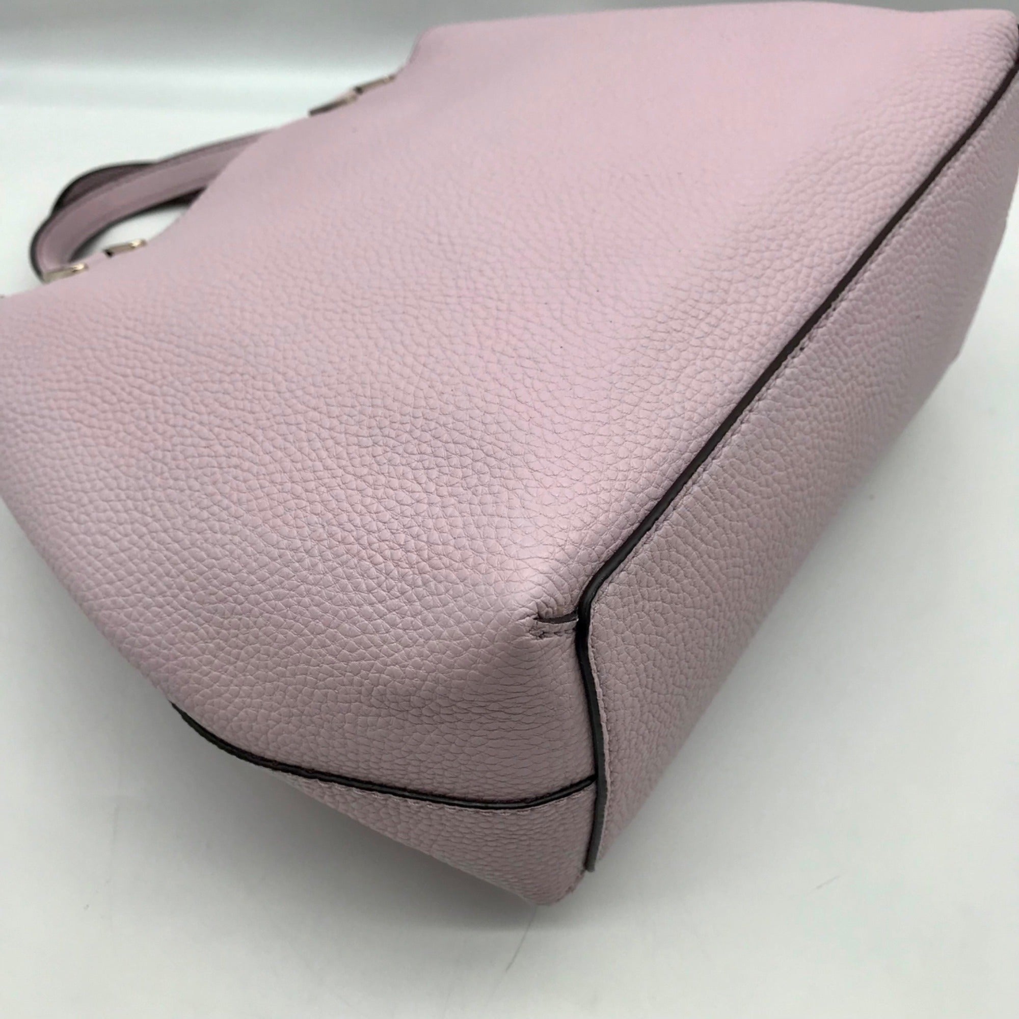 Kate Spade Purple Pebbled Leather Gwyn Pershing Street Convertible Satchel Bag