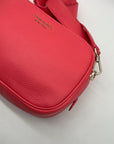 Kate Spade Pink Pebbled Leather Camera Crossbody Bag