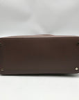 Kate Spade Neutral Colorblock Leather Payton Dome Satchel