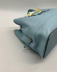 Nanette Lepore Ice Blue Kassandra Triple Section Shoulder Bag