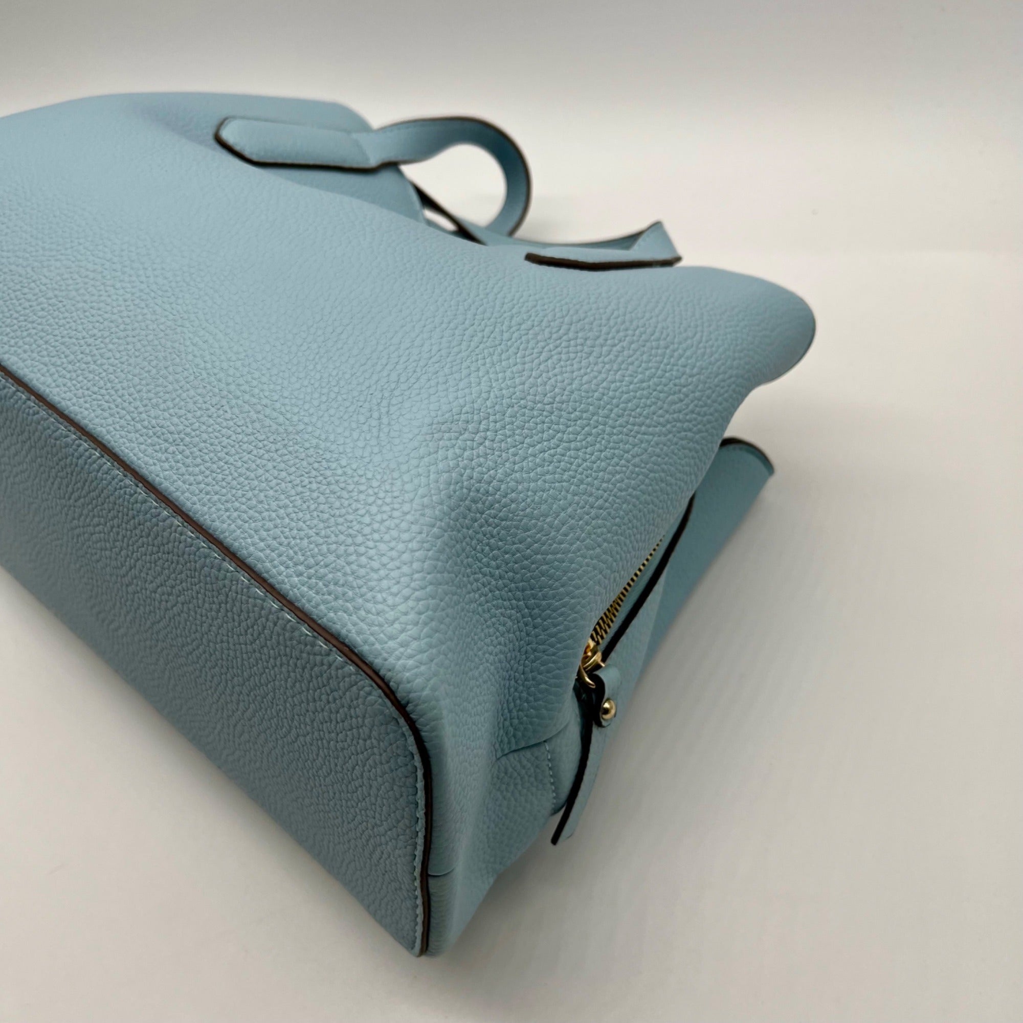Nanette Lepore Ice Blue Kassandra Triple Section Shoulder Bag