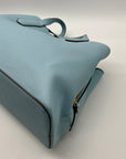 Nanette Lepore Ice Blue Kassandra Triple Section Shoulder Bag