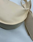 Arezzo Beige Leather Shoulder Bag