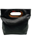 Michael Kors Black Leather Berkley Clutch