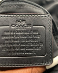 Coach Grey Signature Canvas Tote Bag