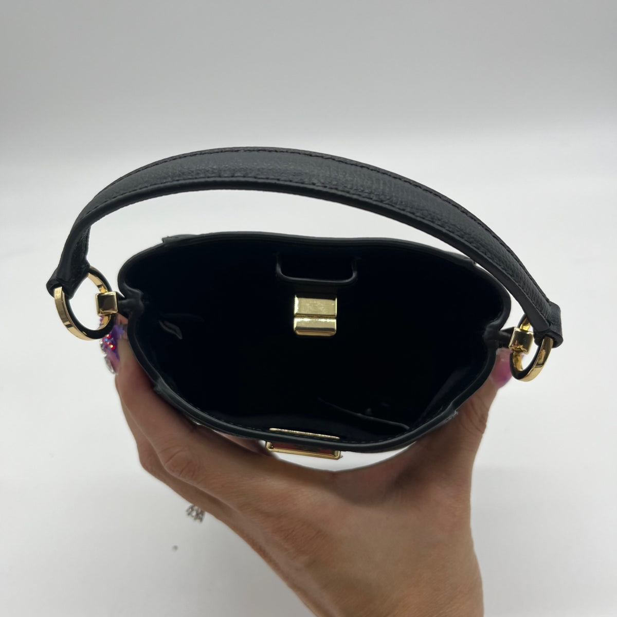 Kate Spade Black Phoebe Mini Top Handle Crossbody