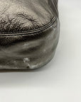 Maurizio Taiuti Grey Leather Handbag