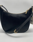 Michael Kors Black Leather Cheryl Messenger Bag - NWT