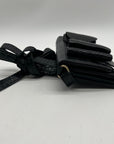 Betsey Johnson Black Faux Leather Wallet Crossbody