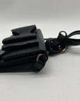 Betsey Johnson Black Faux Leather Wallet Crossbody