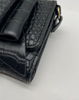 Betsey Johnson Black Faux Leather Wallet Crossbody