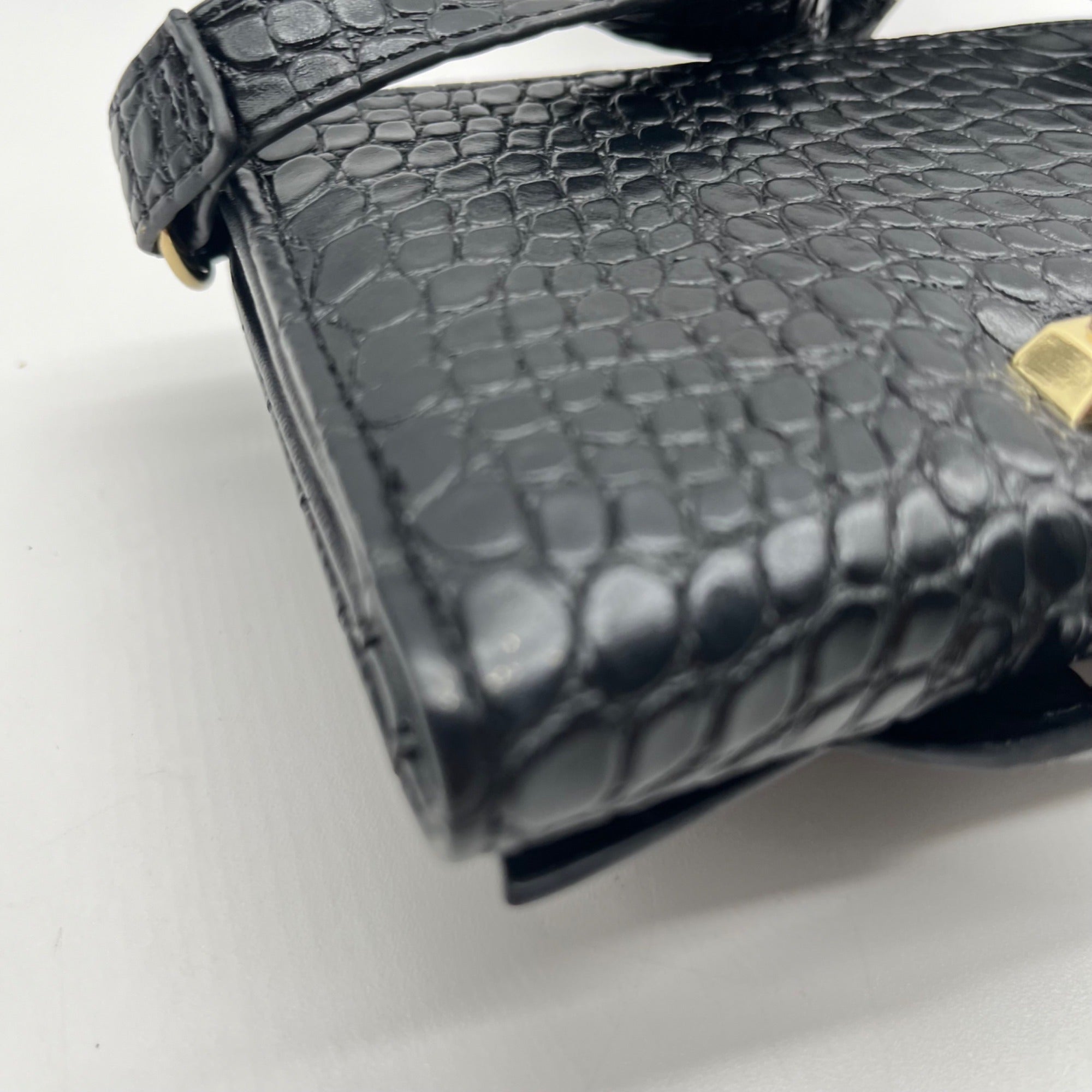 Betsey Johnson Black Faux Leather Wallet Crossbody