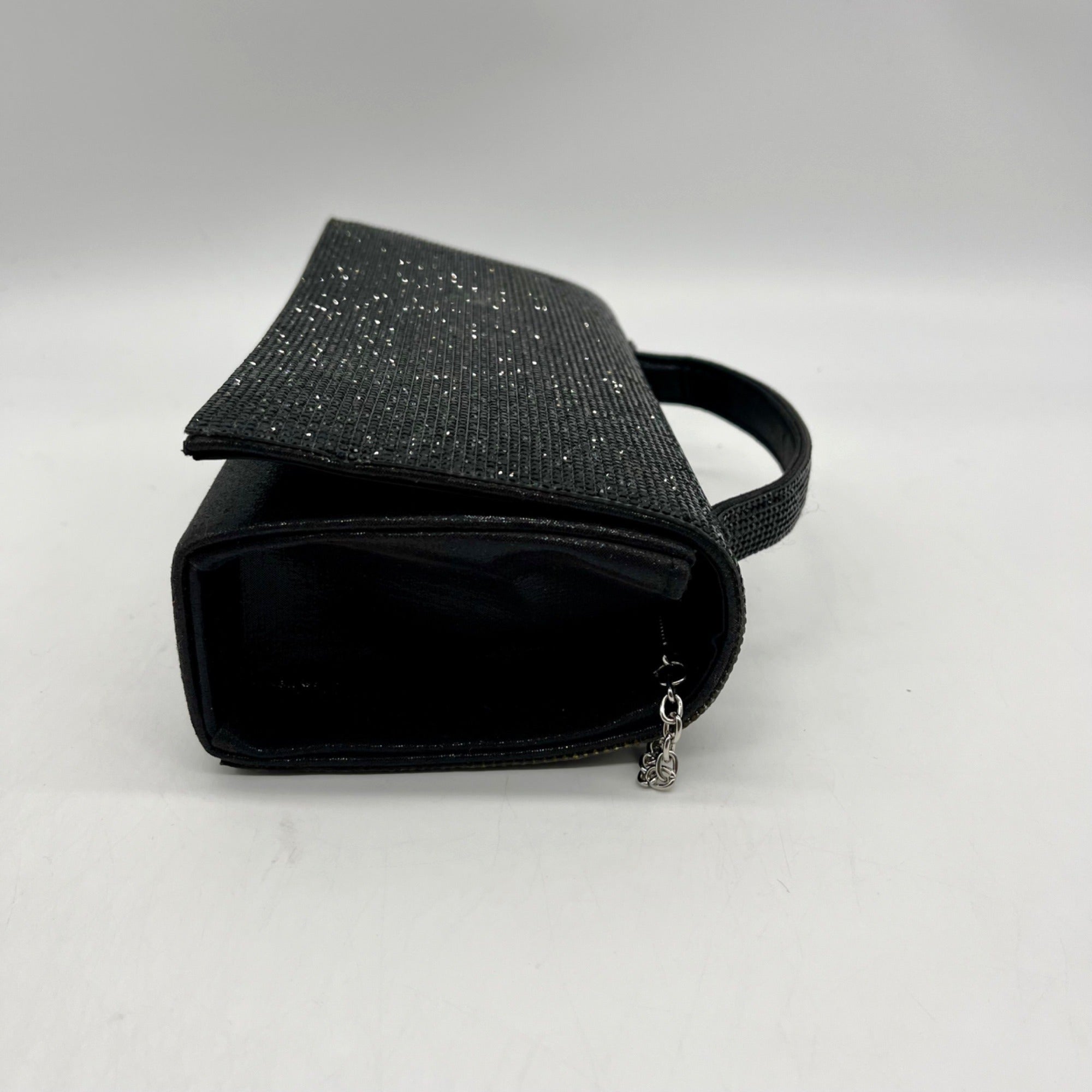 Jessica McClintock Black Diamond Crossbody Bag