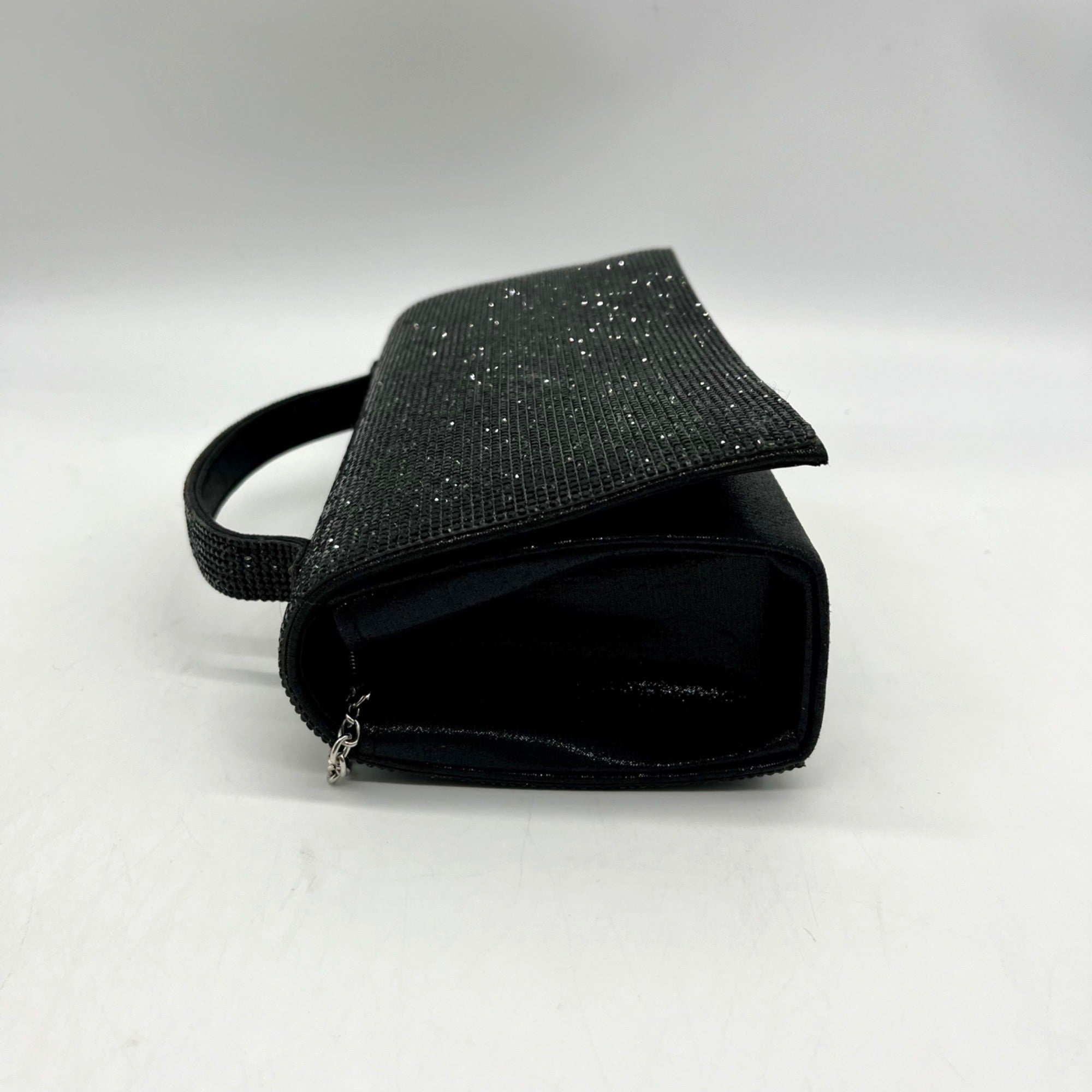 Jessica McClintock Black Diamond Crossbody Bag