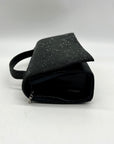 Jessica McClintock Black Diamond Crossbody Bag