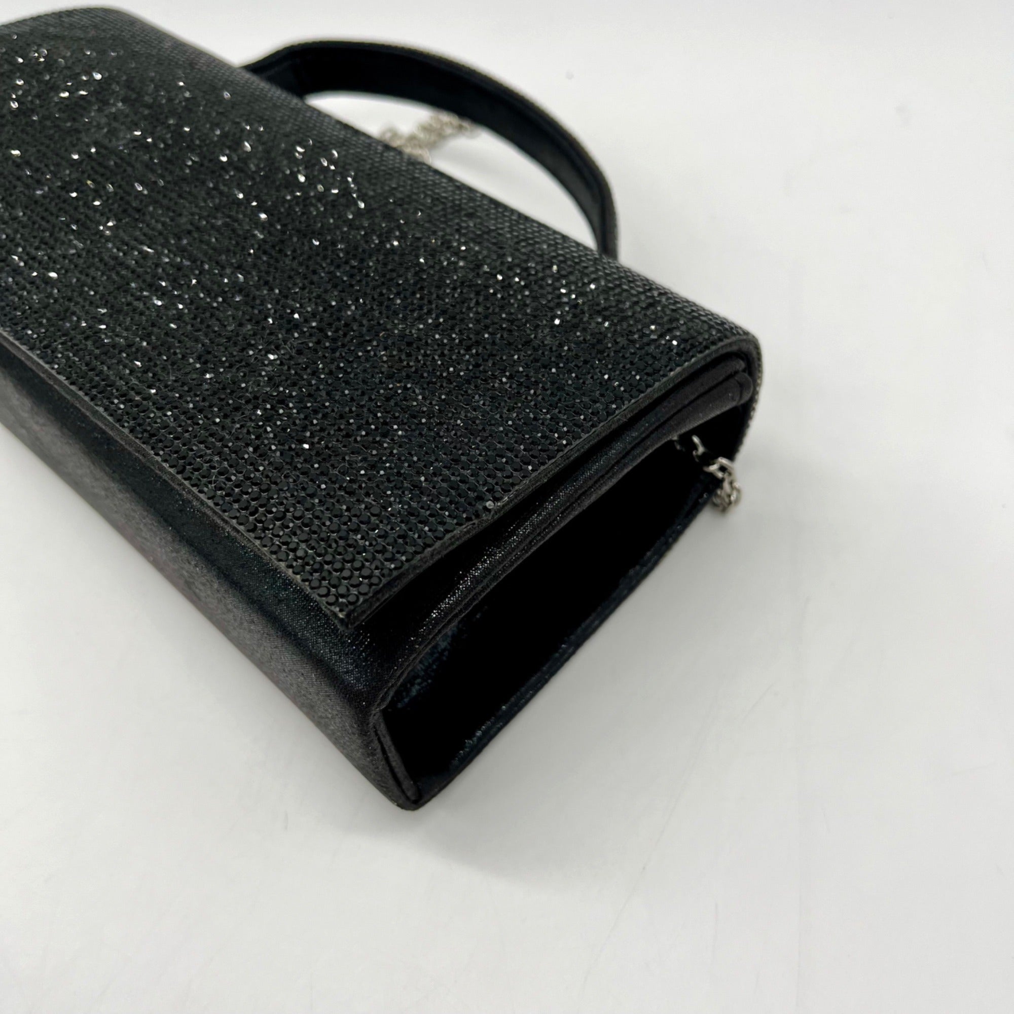 Jessica McClintock Black Diamond Crossbody Bag