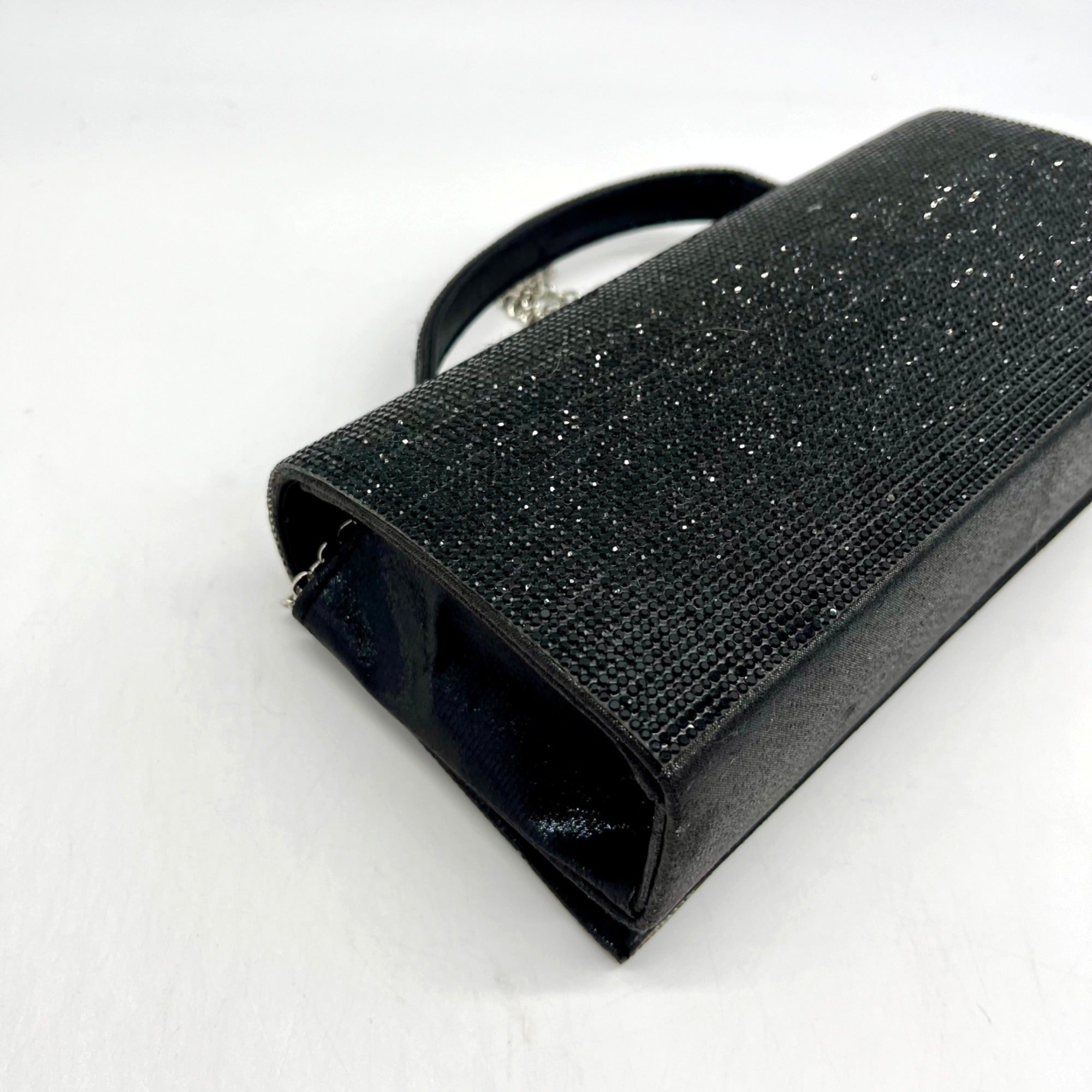 Jessica McClintock Black Diamond Crossbody Bag
