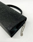 Jessica McClintock Black Diamond Crossbody Bag