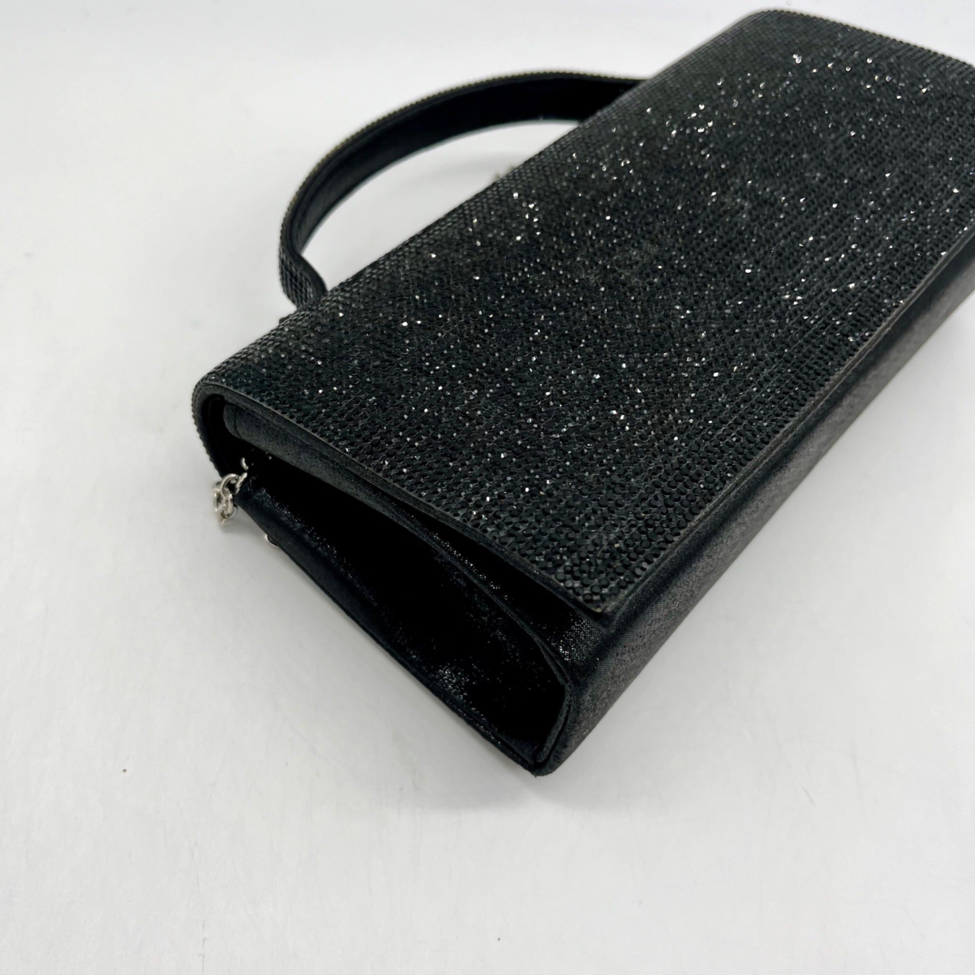 Jessica McClintock Black Diamond Crossbody Bag